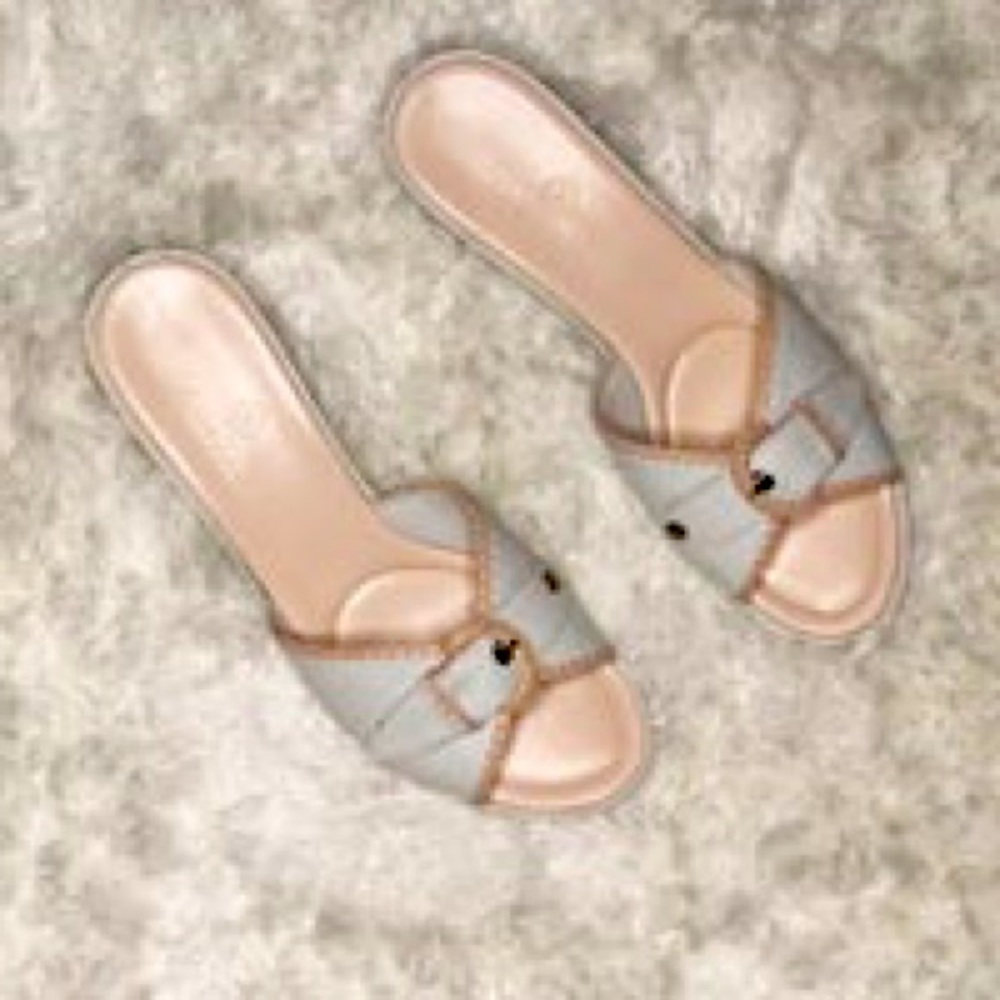 Cole Haan White Kitten Heels 7.5